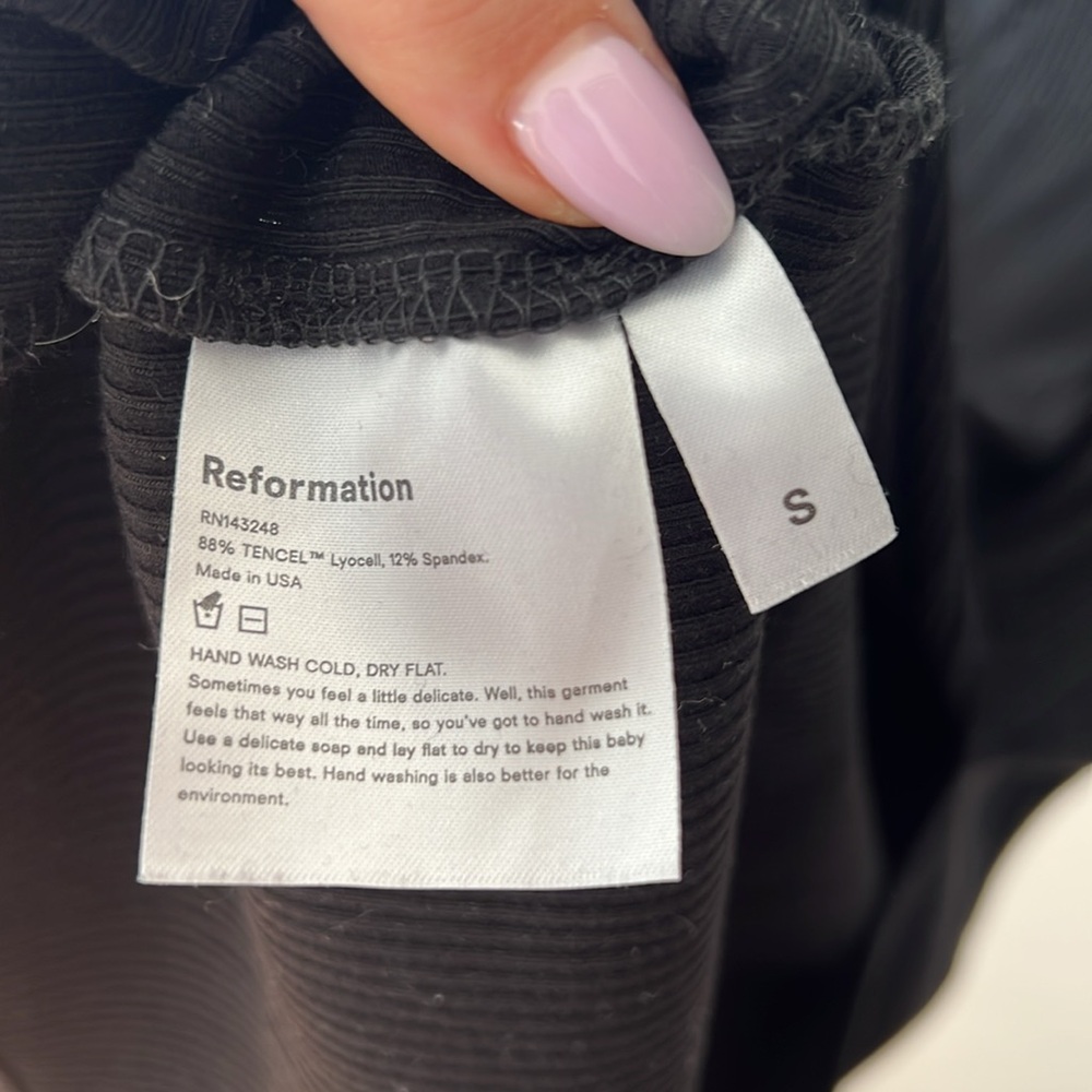 Reformation Cassi Knit Dress View 6